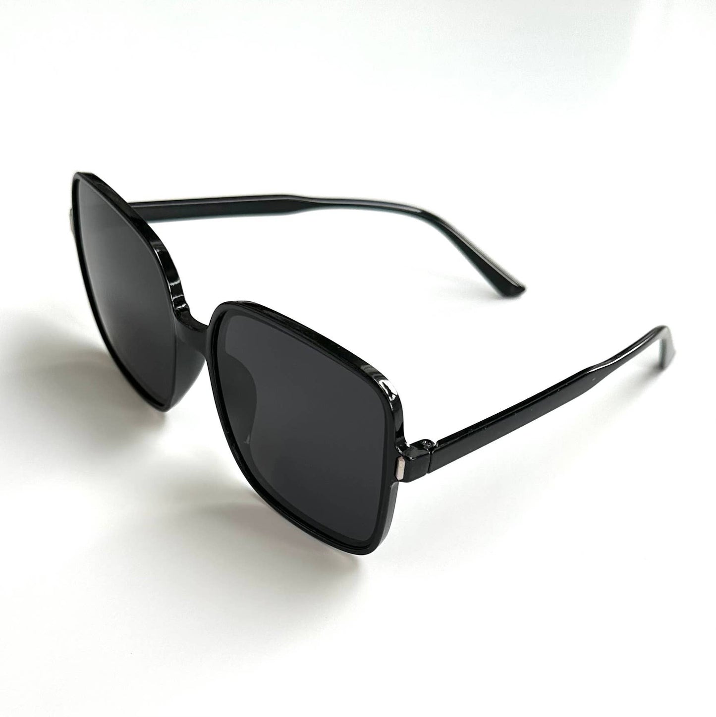 Katie Women's Oversized Square Sunglasses Black