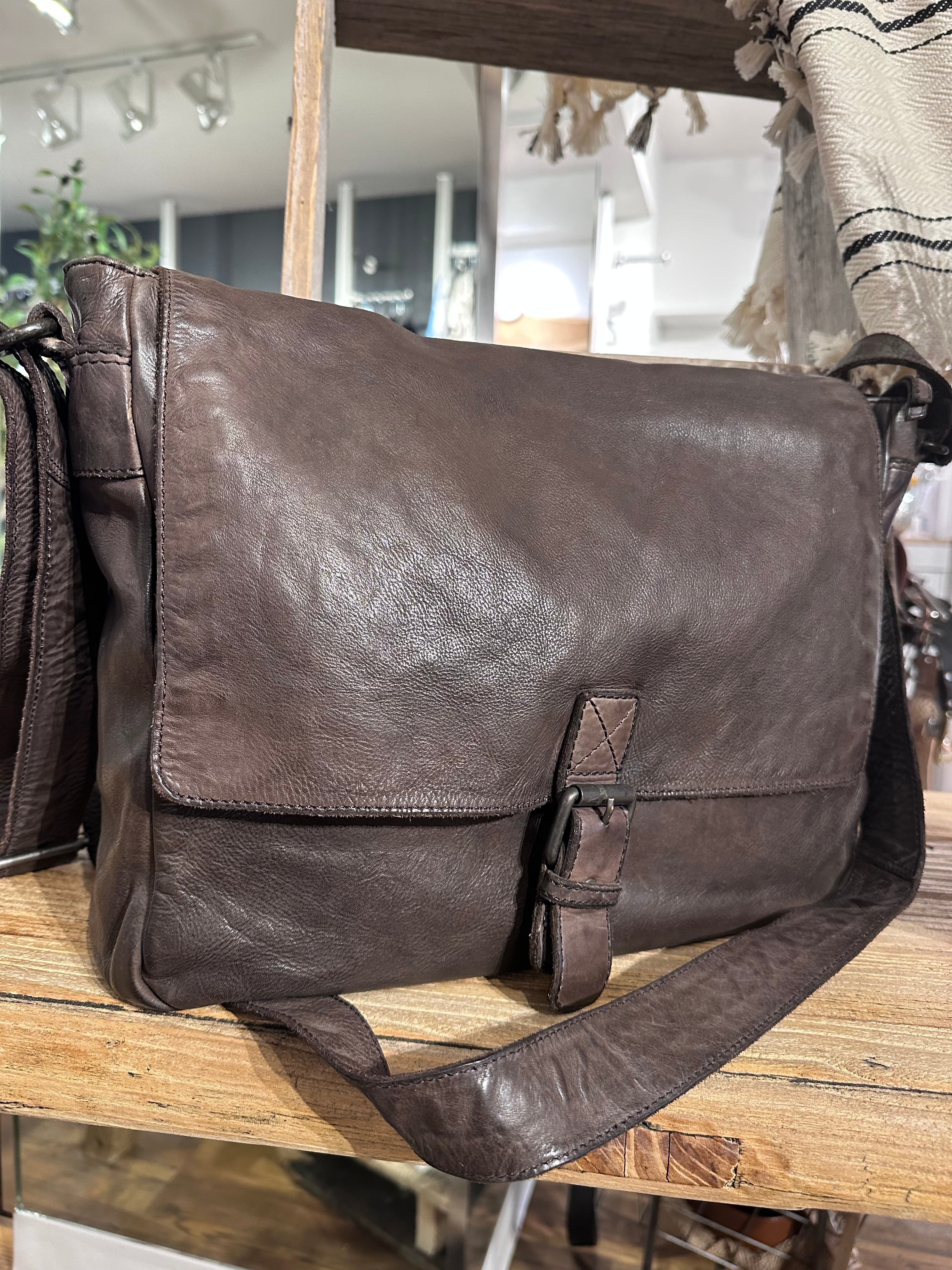 Large Leather Tote Bag