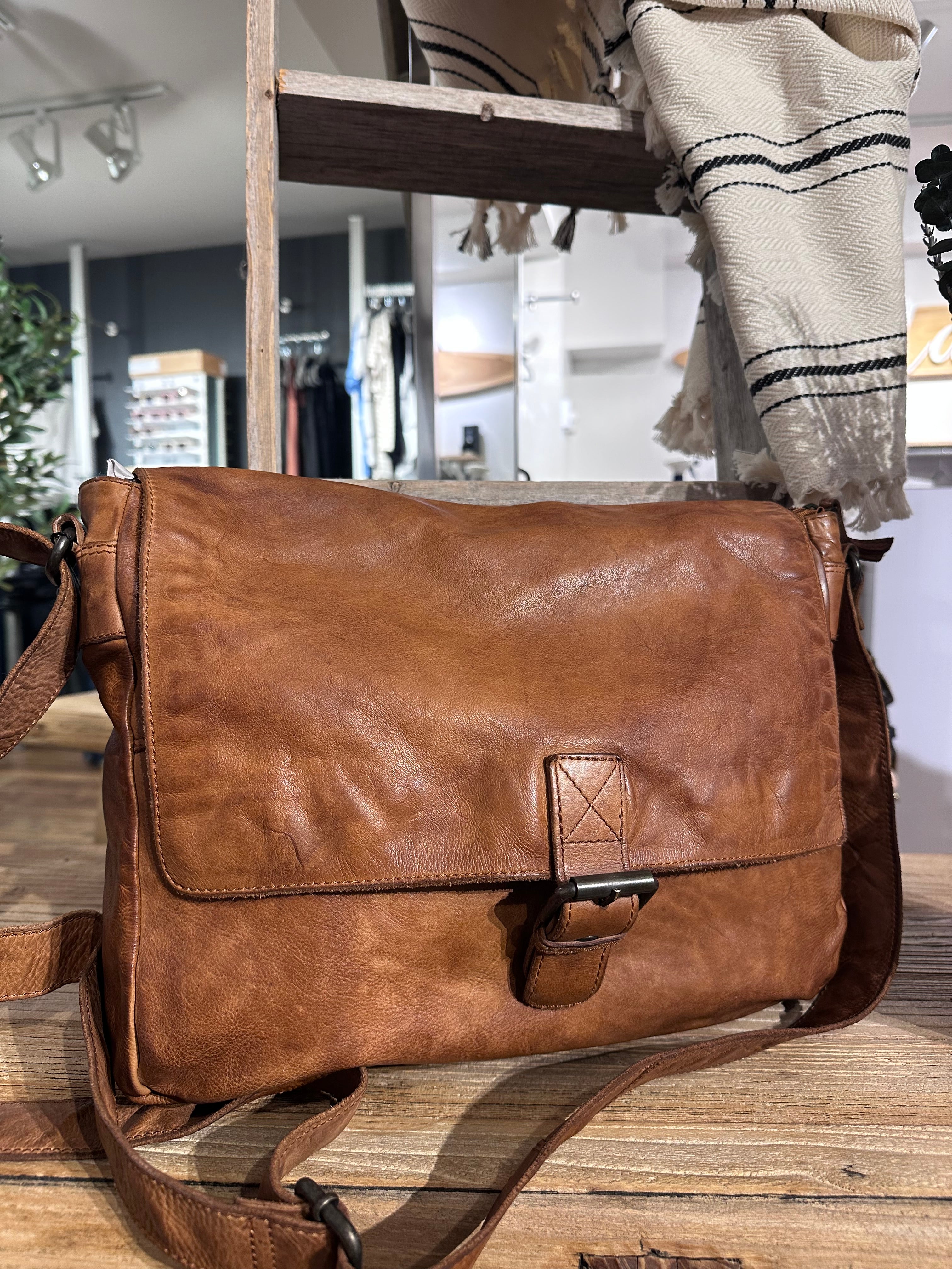 Large Leather Tote Bag