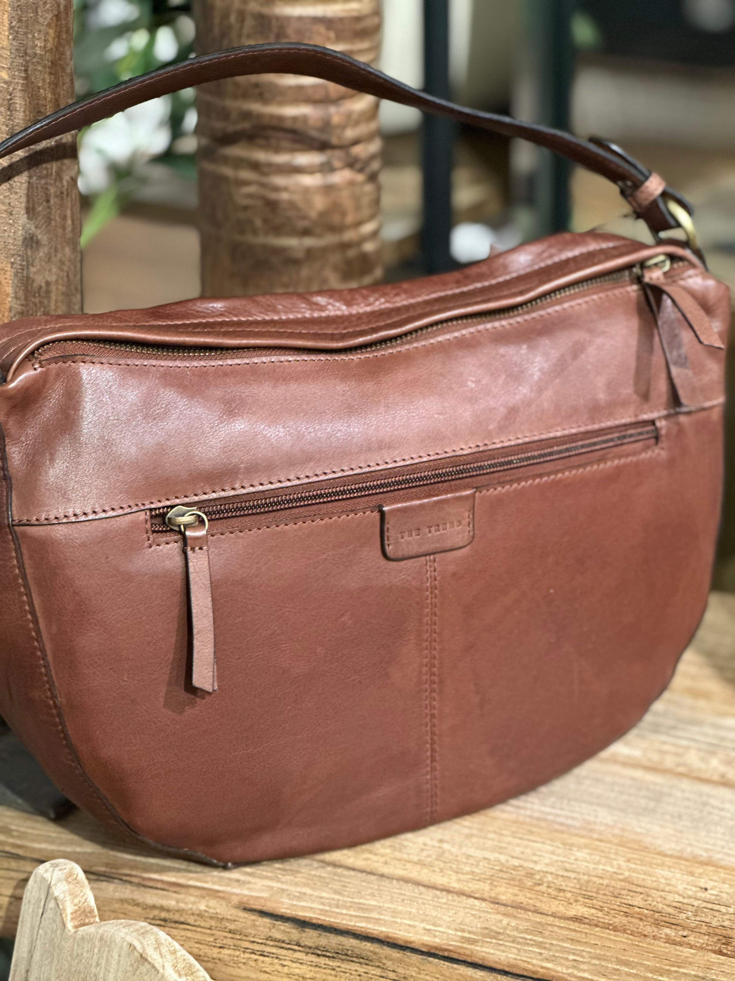 Maiantemo Italian Leather Handbag.