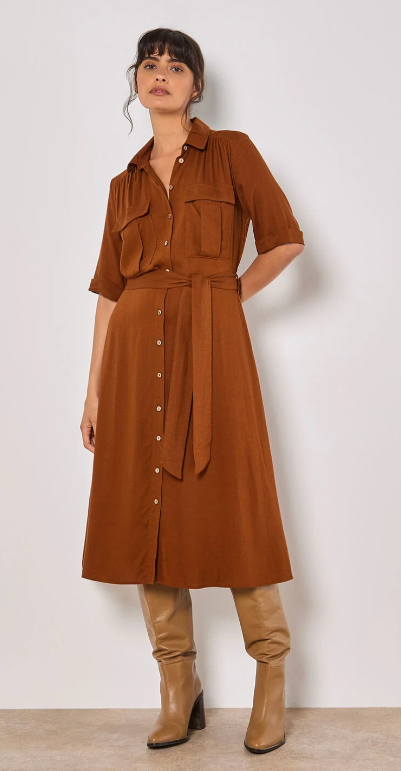 Utility Shirt Midi Blend