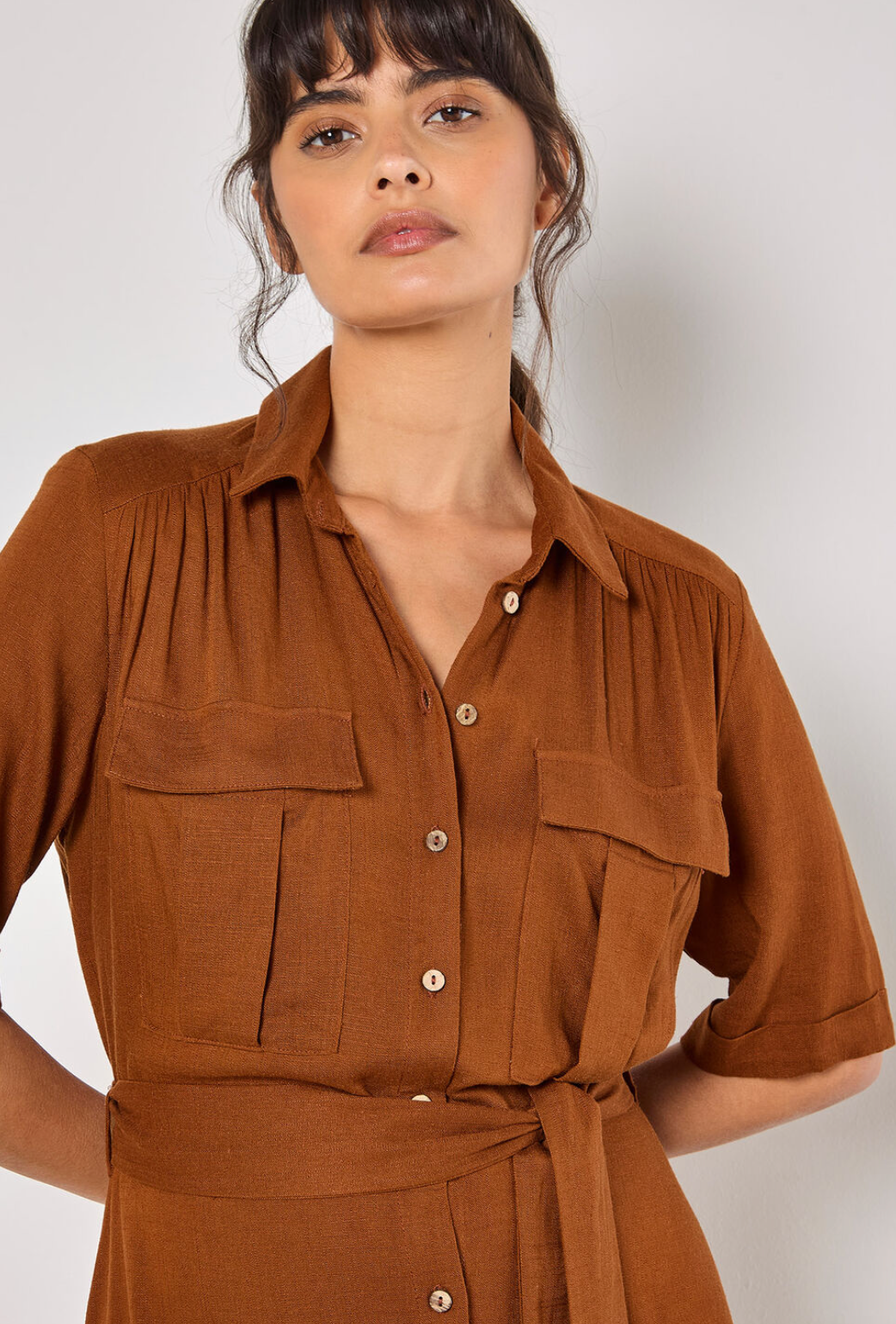 Utility Shirt Midi Blend