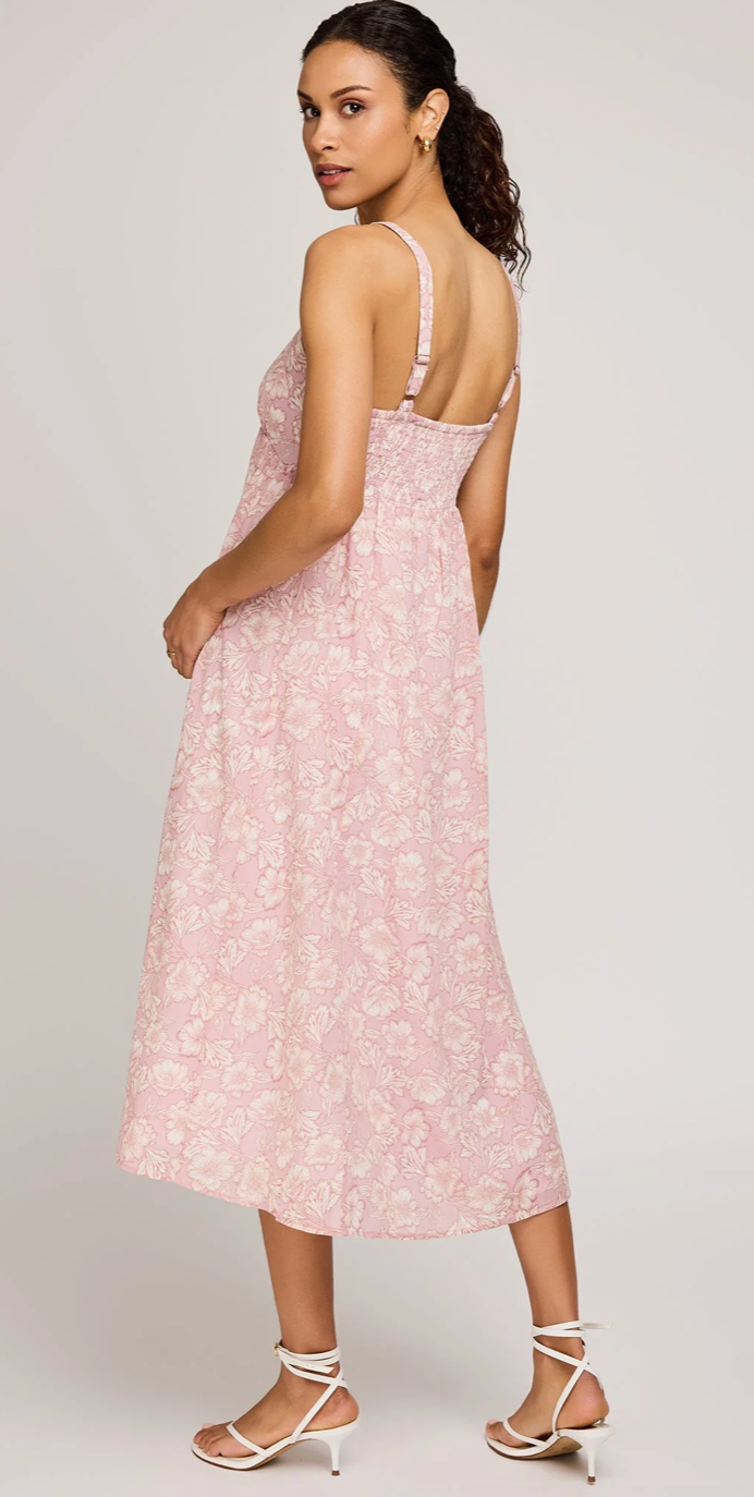 Gentle Fawn- Rosalie Floral Midi Dress