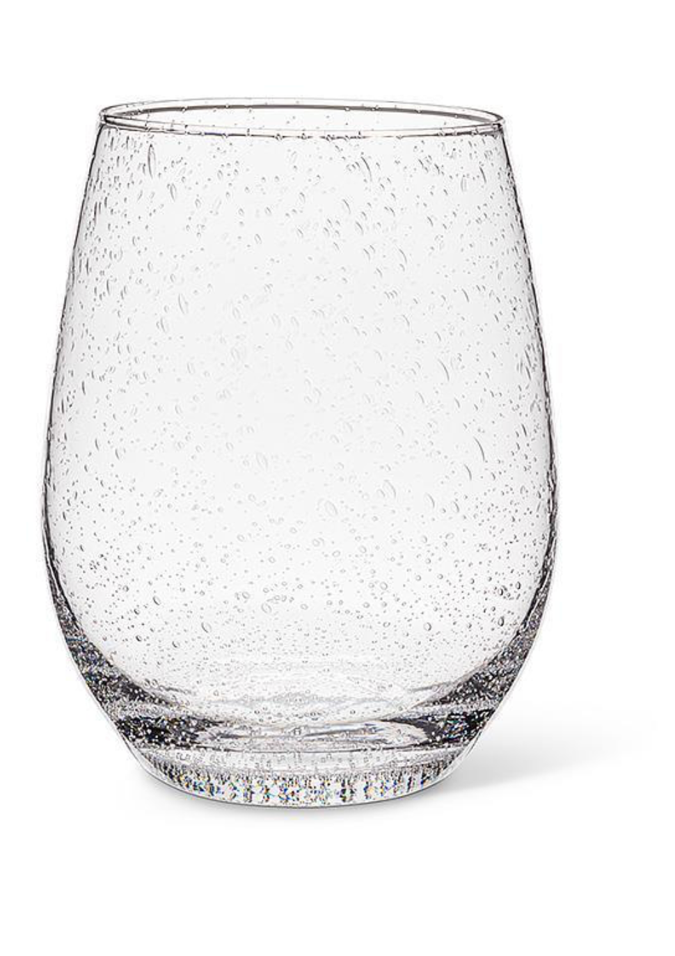Seeded Stemless Wine Glass
