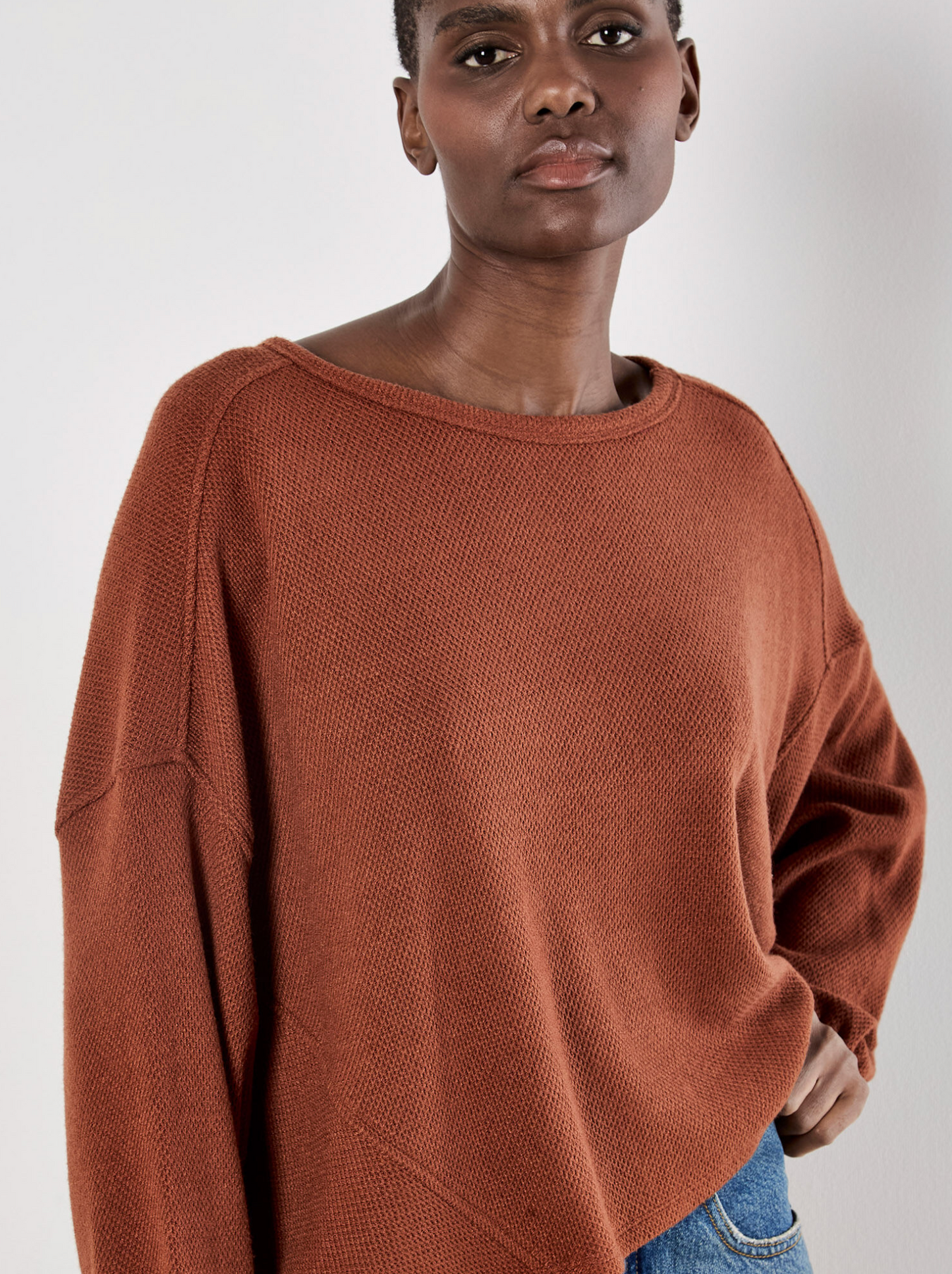 Honeycomb Pleat Back Top