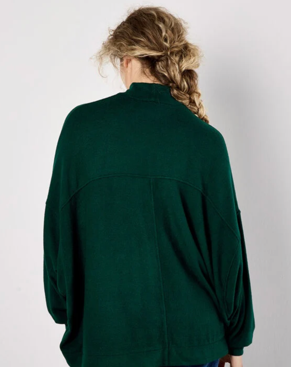 Soft Touch Mock Neck Oversized