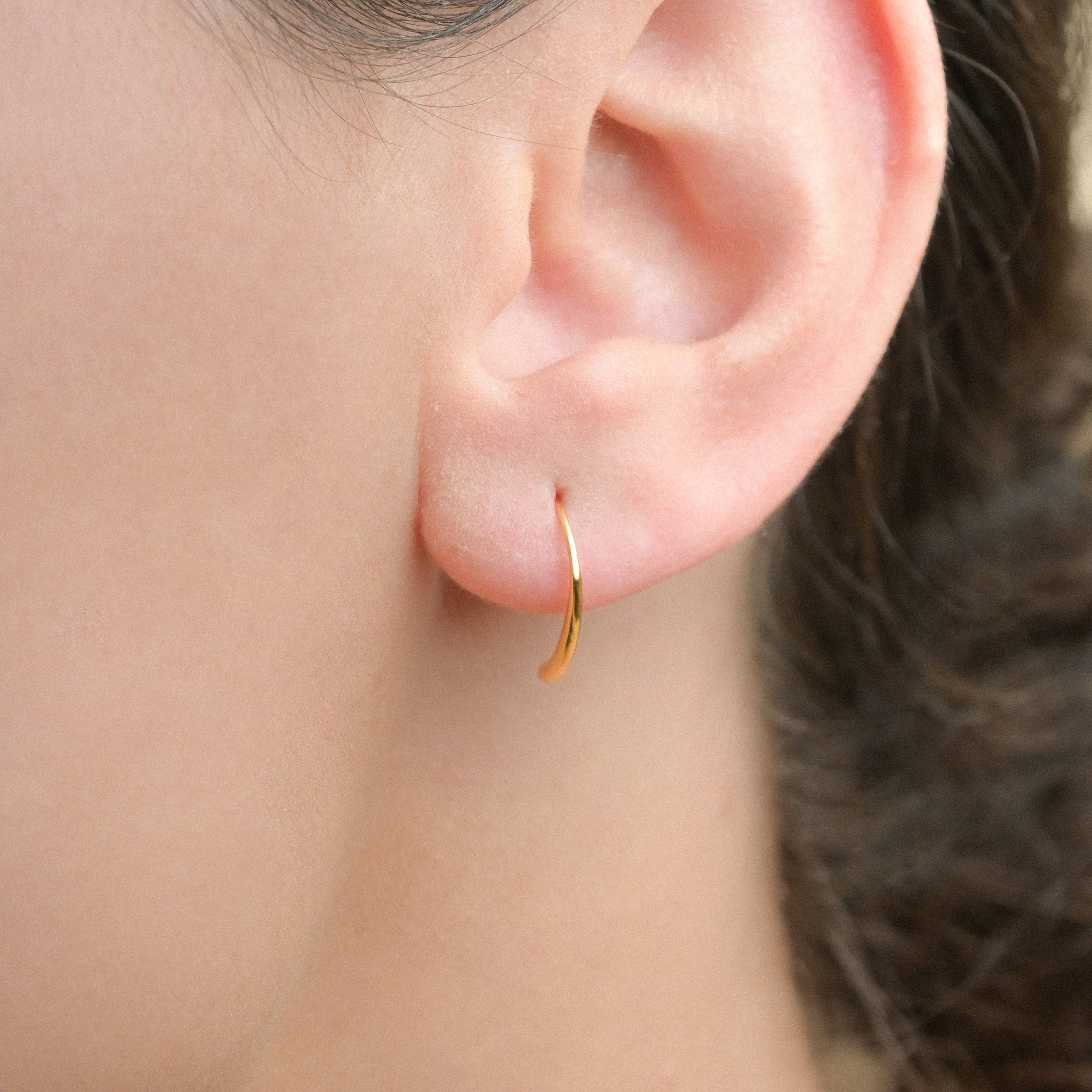 Dainty Threader Earrings - 925 Silver Tear Drop Earrings