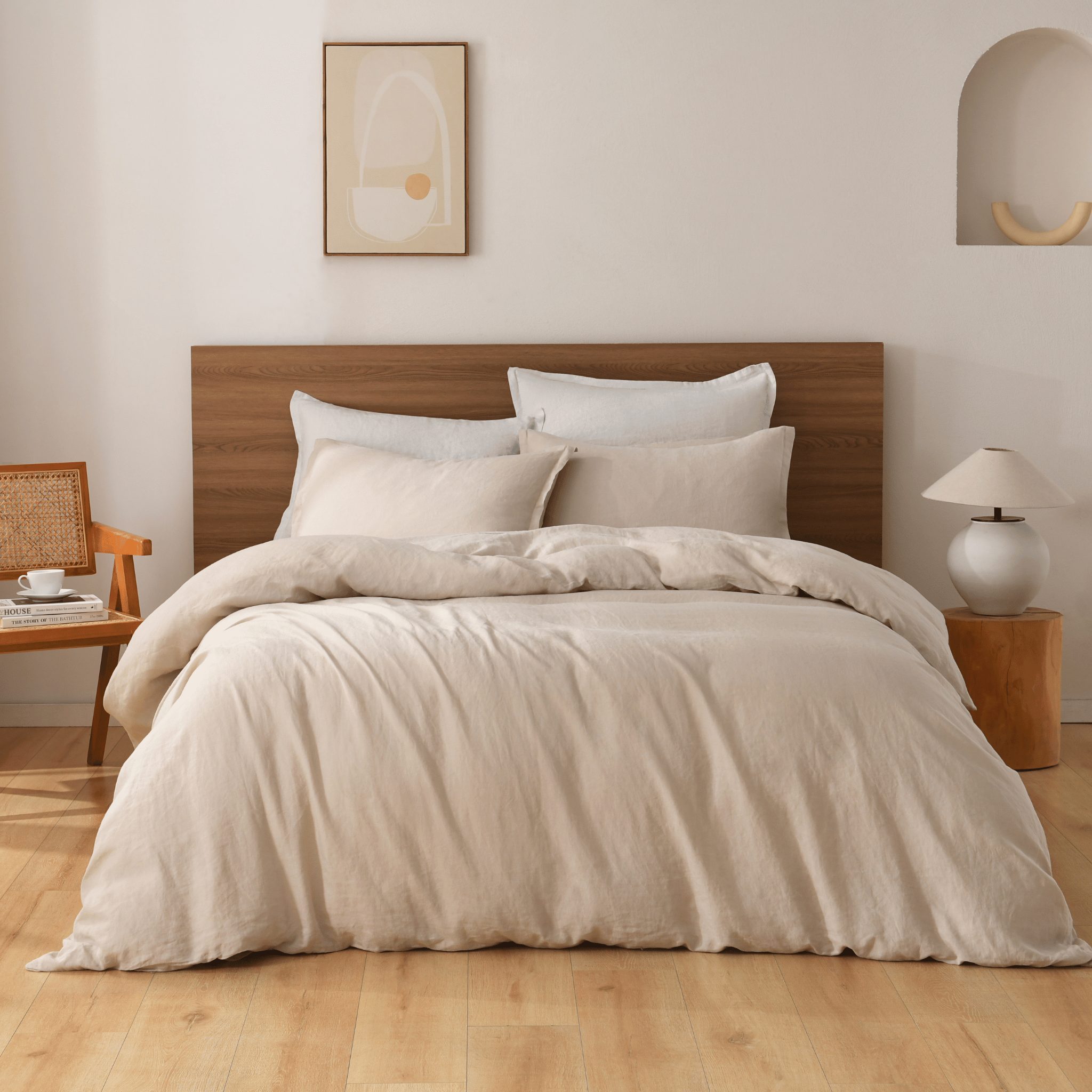 Flax Linen Duvet Cover