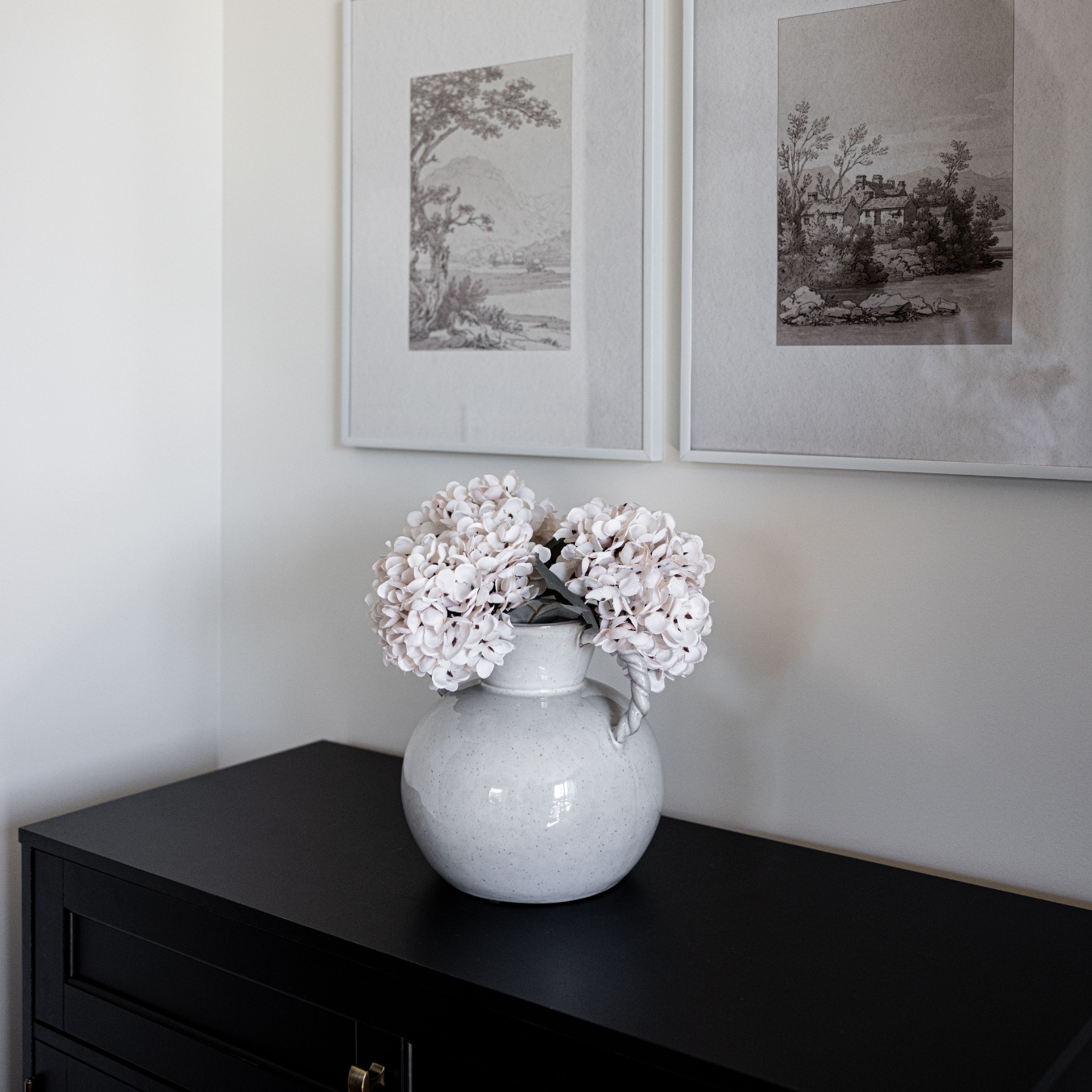 Luxe B Co- Petal Pink Hydrangeas Faux Stems