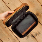 Steel & Clover - Calais Leather Toiletry Bag