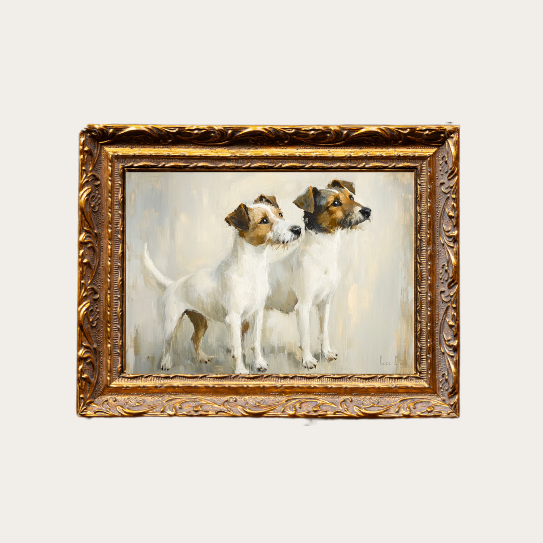 Luxe B Co- Jack Russell Terrier | French Brass Art