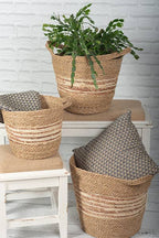 Baskets With Handles, ( Set of 3 ) (In Store Purchase Only)