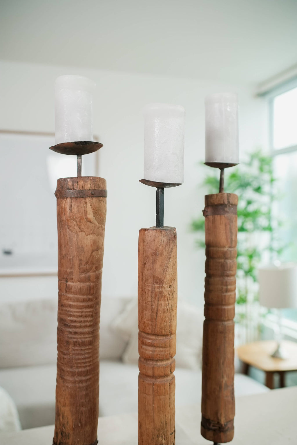 Tall Vintage Candle Holder (Each Sold Separately) In store purchase only..