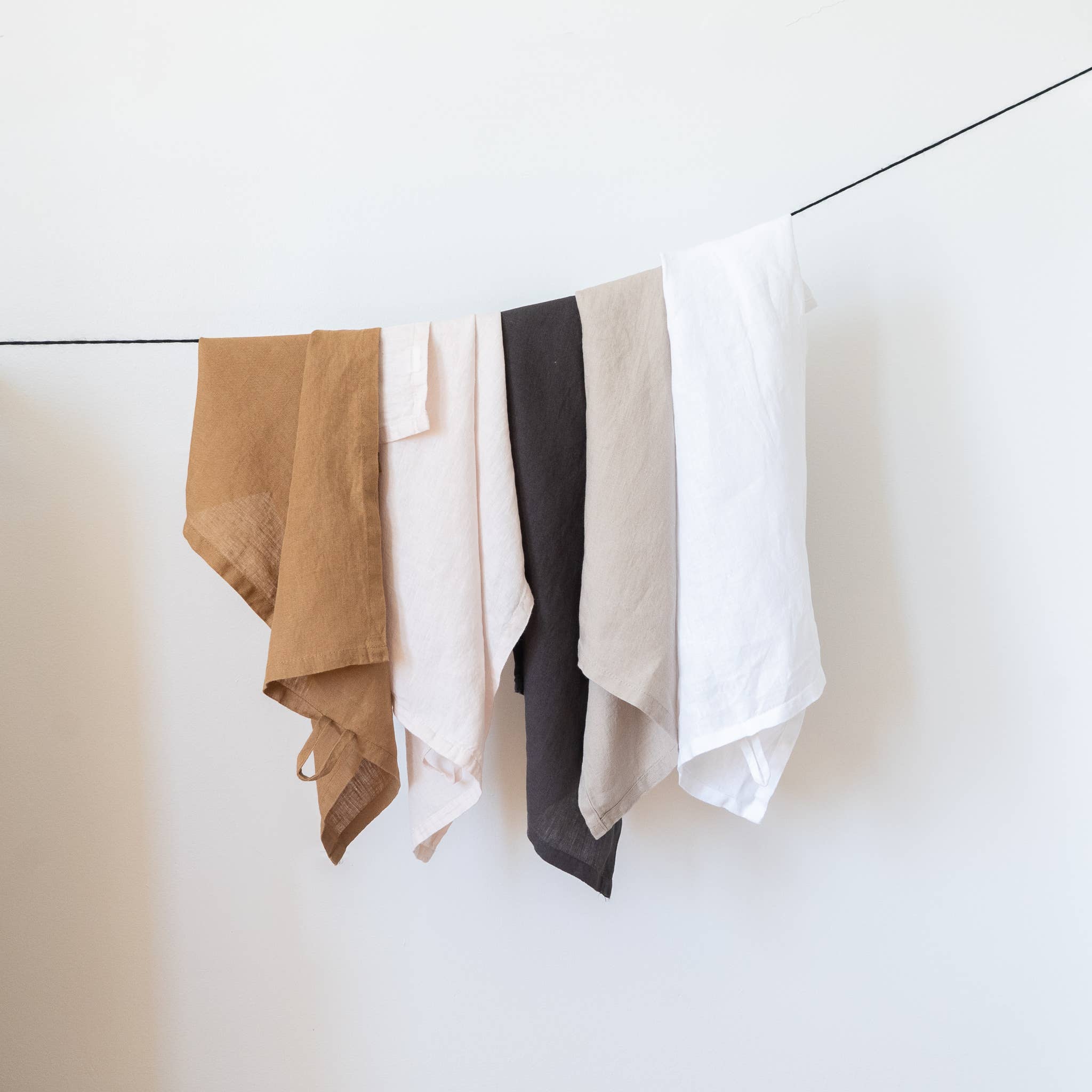 Linen Tea Towel - 100% Stonewashed Linen Tea Towel