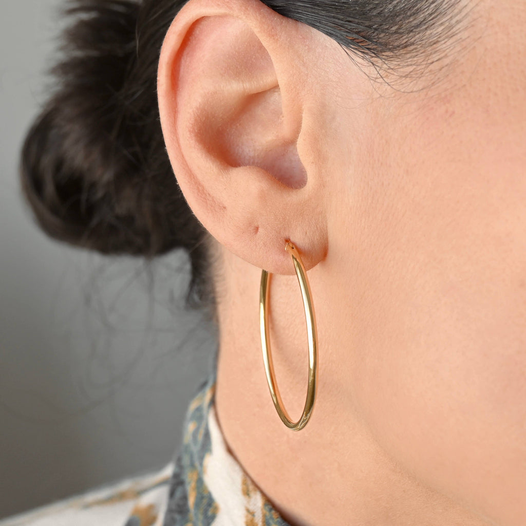 Blueyejewelry - Endless Hoop Earrings