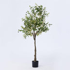 Artificial Potted Olive Tree, 63"H ( Pick up only, no shipping )