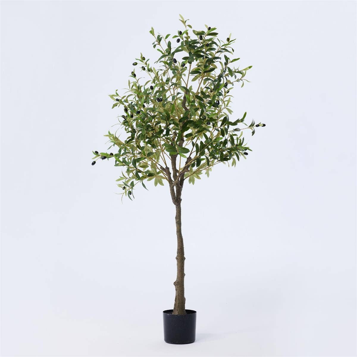 Artificial Potted Olive Tree, 63"H ( Pick up only, no shipping )
