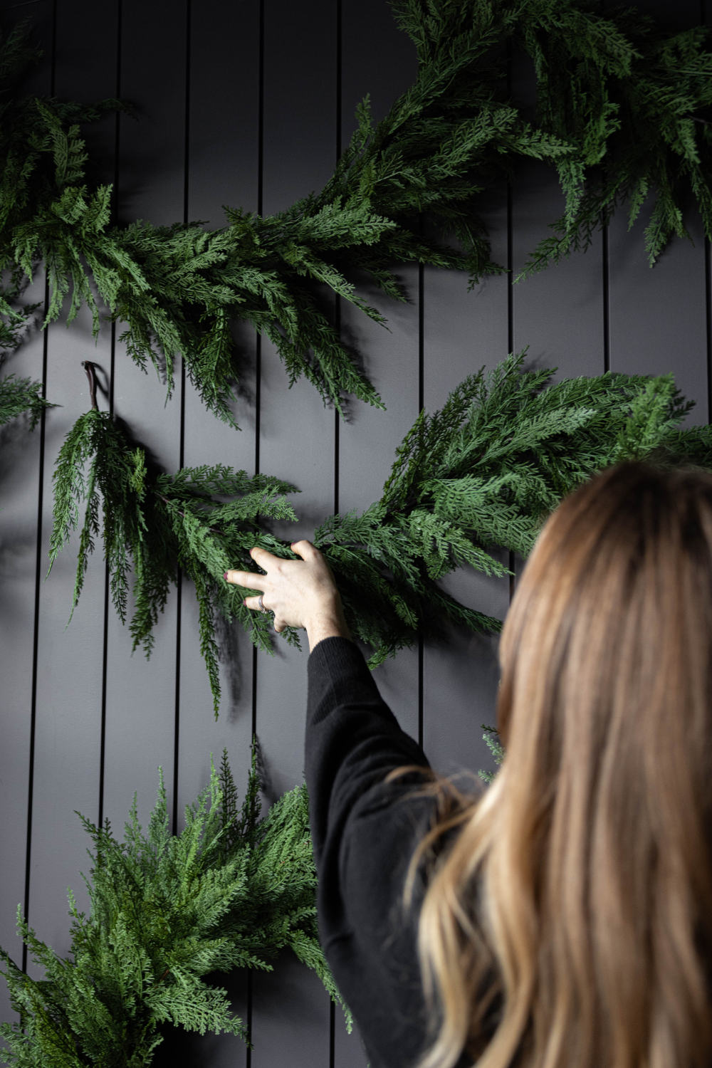 Cypress Leaf Full Real Touch Garland - 6ft