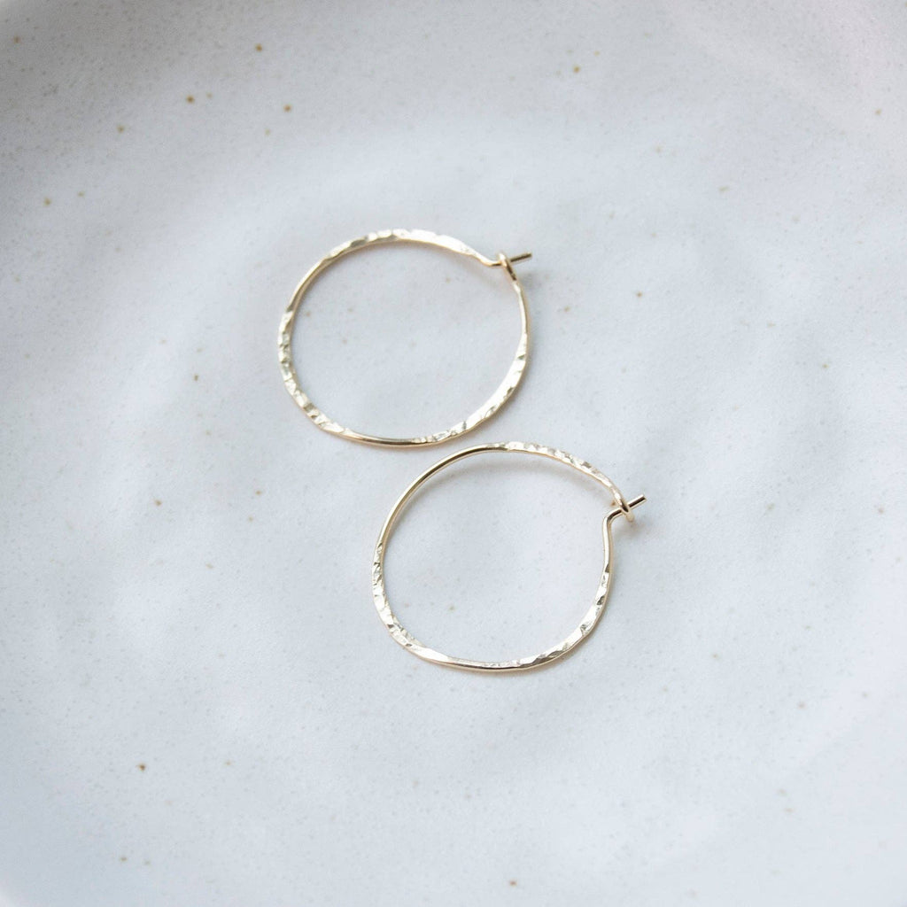 Organic Textured Hoops