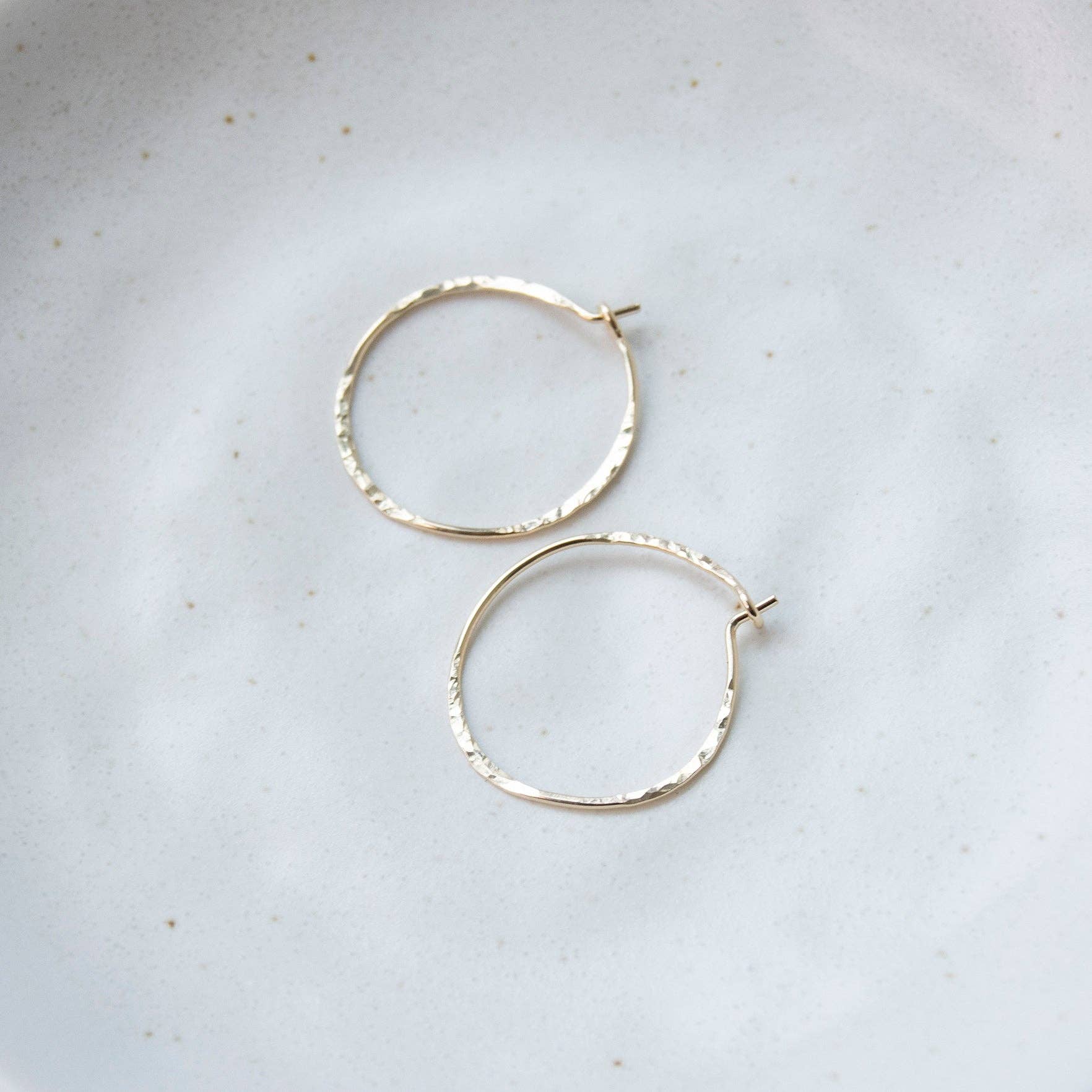 Organic Textured Hoops