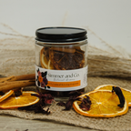 Be Ember Simmer Pot Mix, Natural Autumn Citrus Spice Aroma – Jar Edition