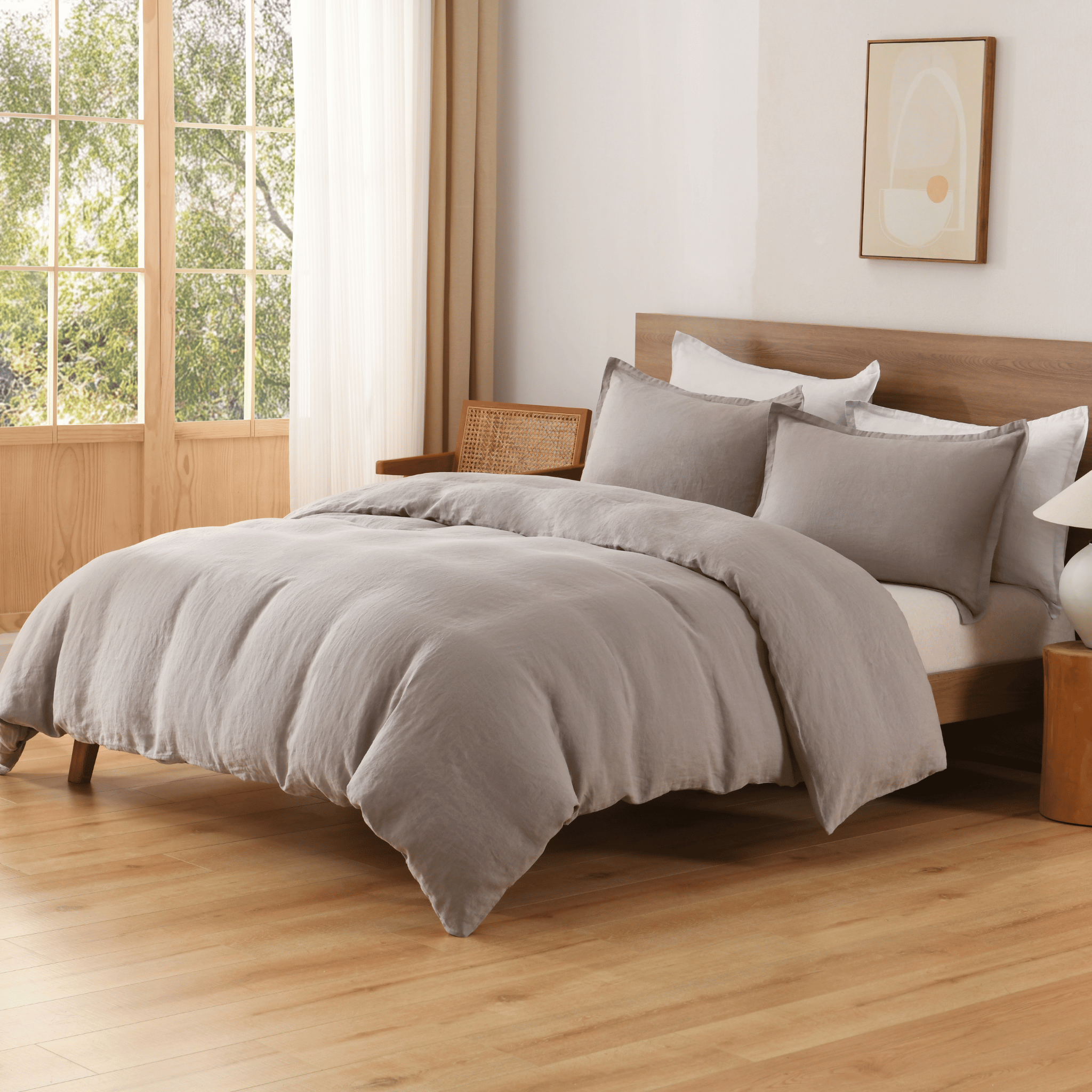 Flax Linen Duvet Cover