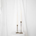 Taper Candles - Pair Ivory