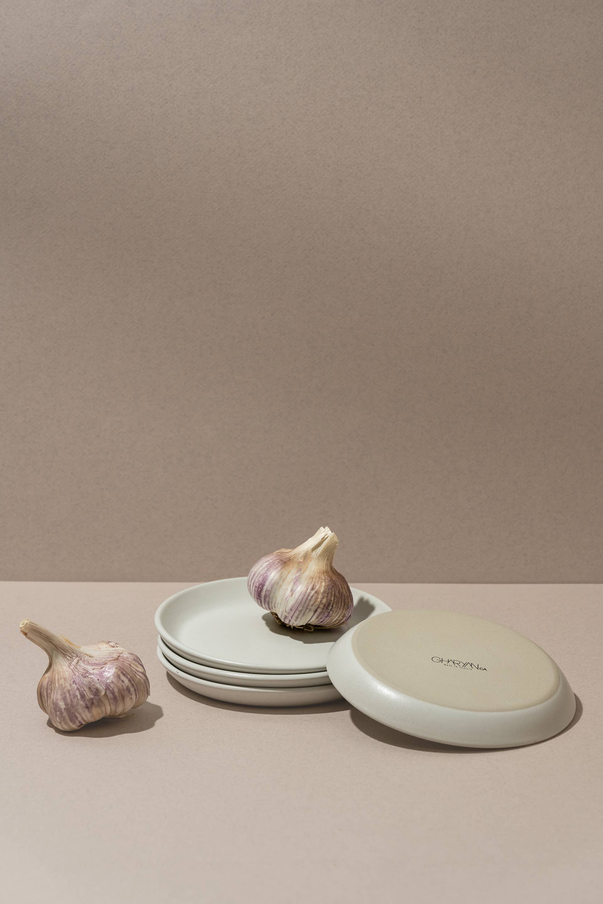 Stoneware Flat Side Plate | Edan 5.9"