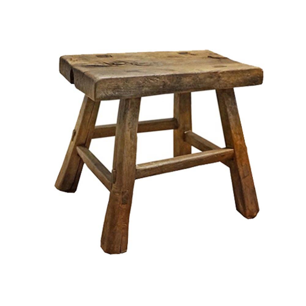 Rect. Antique Mini Stool