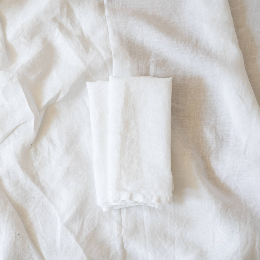 Linen Napkin - 100% Stonewashed Linen Napkin
