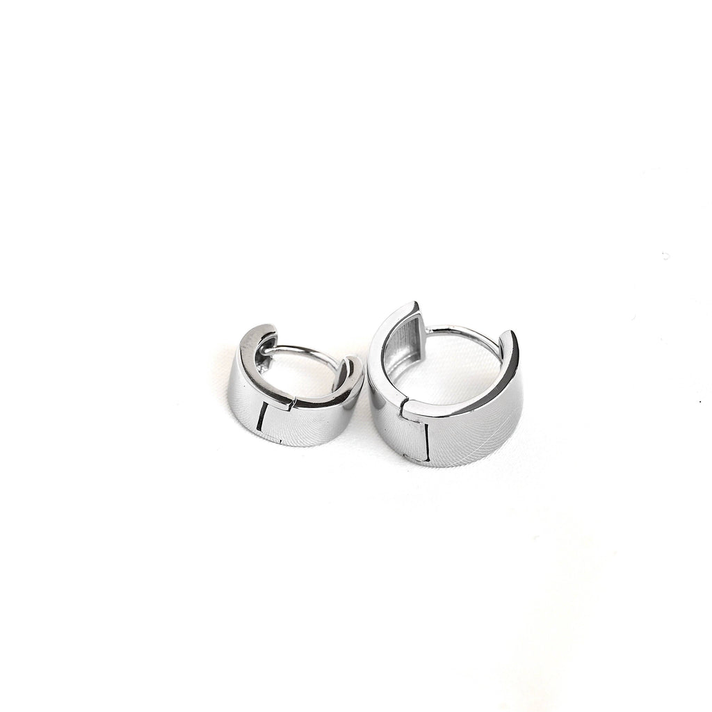 Blueyejewelry - Chunky Wide Bold Hoops