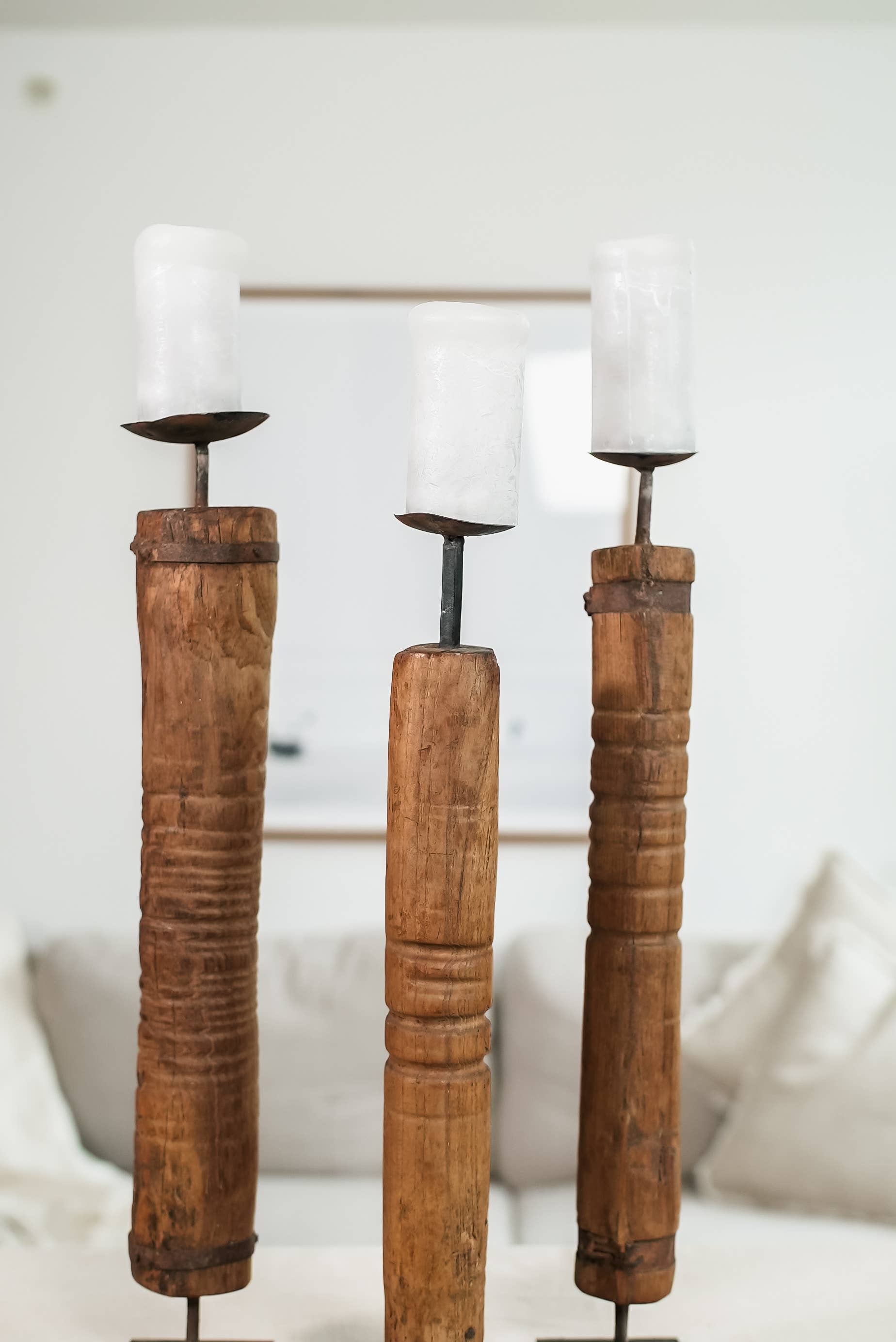 Tall Vintage Candle Holder (Each Sold Separately) In store purchase only..