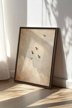 VOLÉE DE SOUVENIRS, canvas wall art print