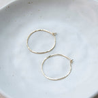 Organic Textured Hoops