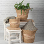 Baskets With Handles, ( Set of 3 ) (In Store Purchase Only)