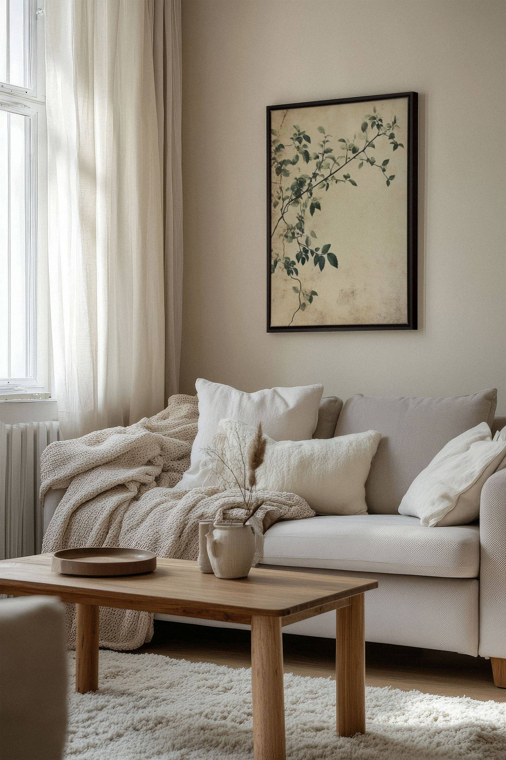 SILENT VINES, canvas wall art print