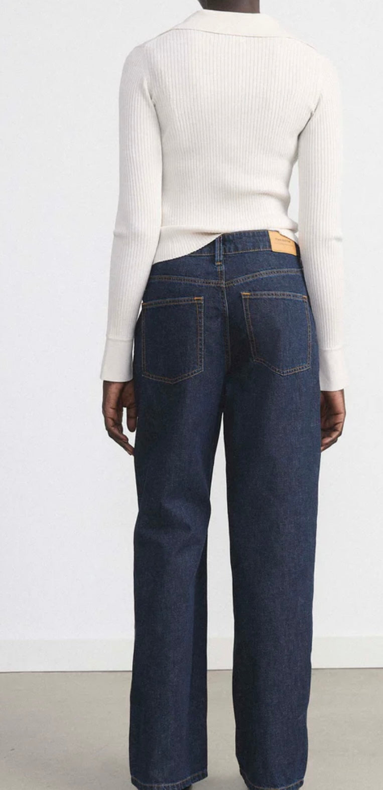 The Courtney Loose Jean in Dark Wash