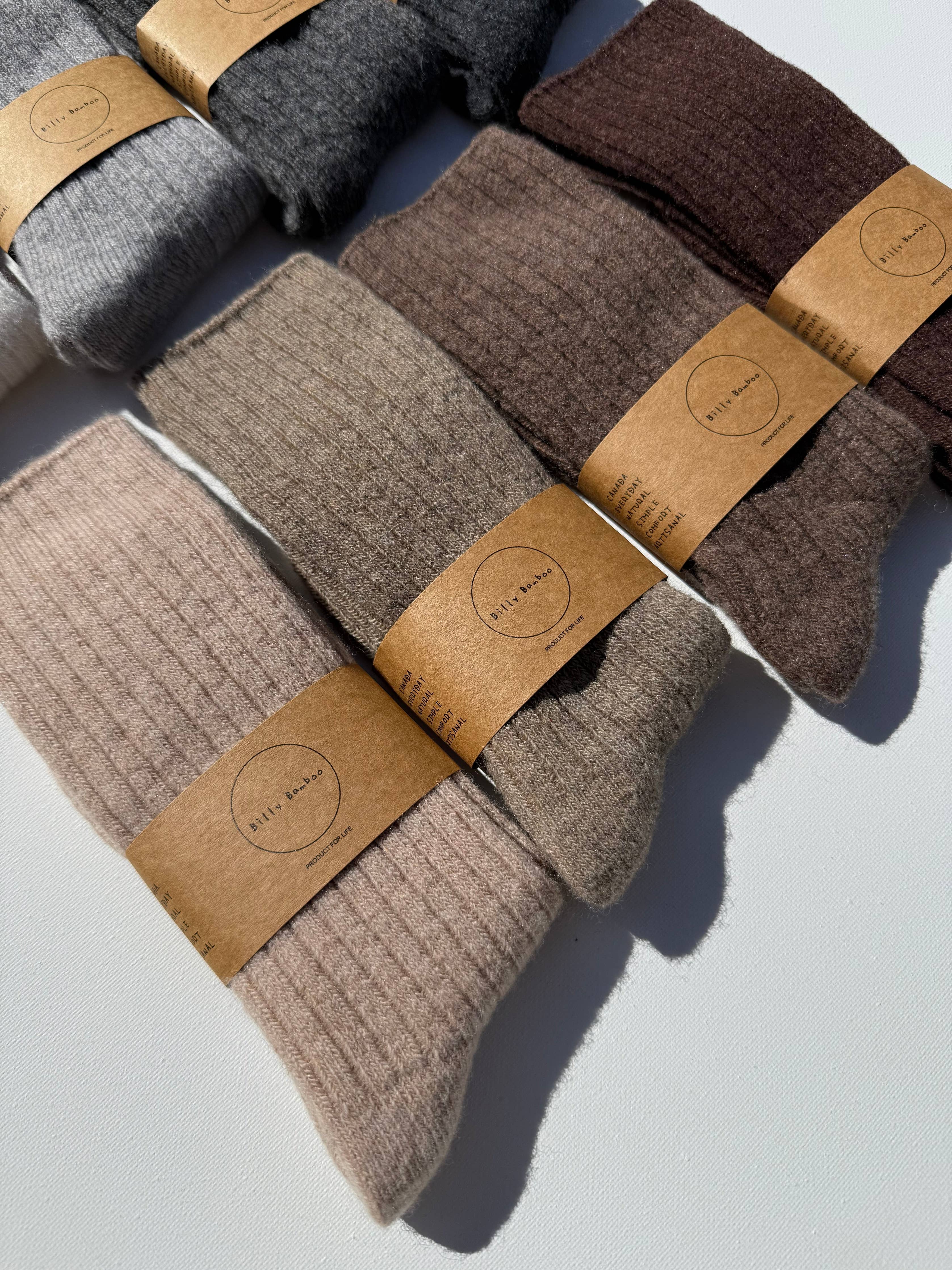 ICELAND WOOL HIGH SOCKS