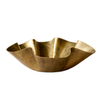 Luxe B Co - Oversized Aluminum Wavy Bowl