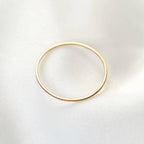 Blueyejewelry - Ultra Thin Gold Stardust Ring - Stainless Steel Sparkle Band