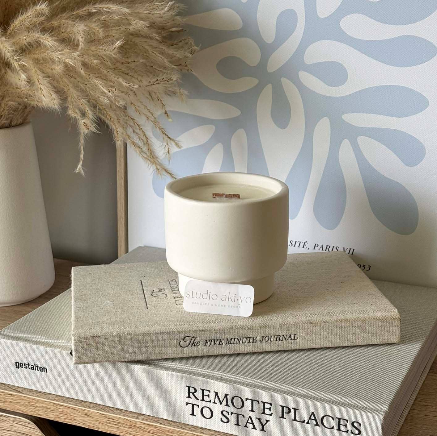 Eucalyptus Mint Soy Candle | Crackling Wood Wick