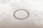 Tarnish-free Twisted Ring - Dainty Stackable Rope Ring