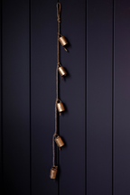 Barrel Iron Inspired Bell Holiday Hanging Garland