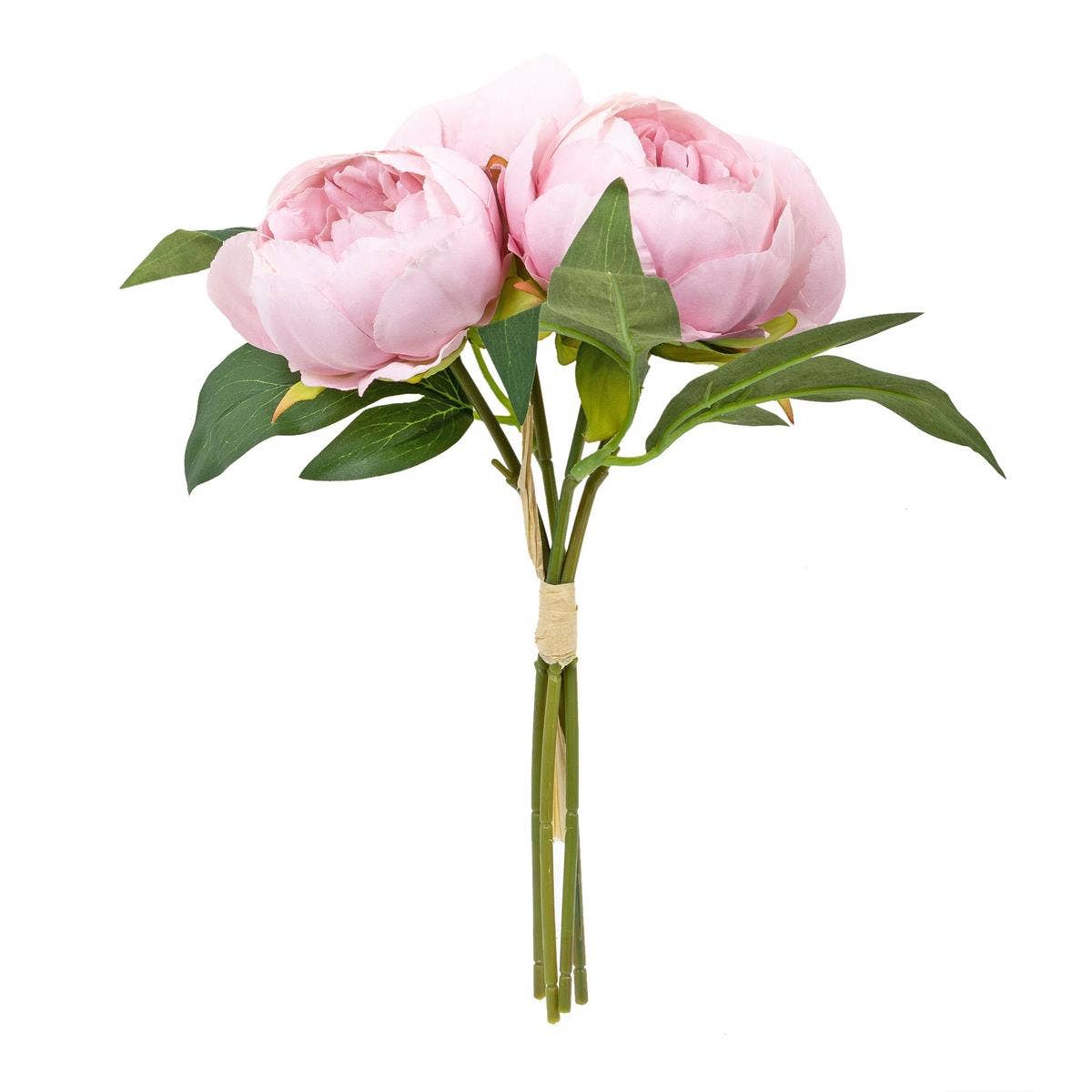 Truu Design Artificial Peony Bouquet, 7.9" x 11", in 2 Col.