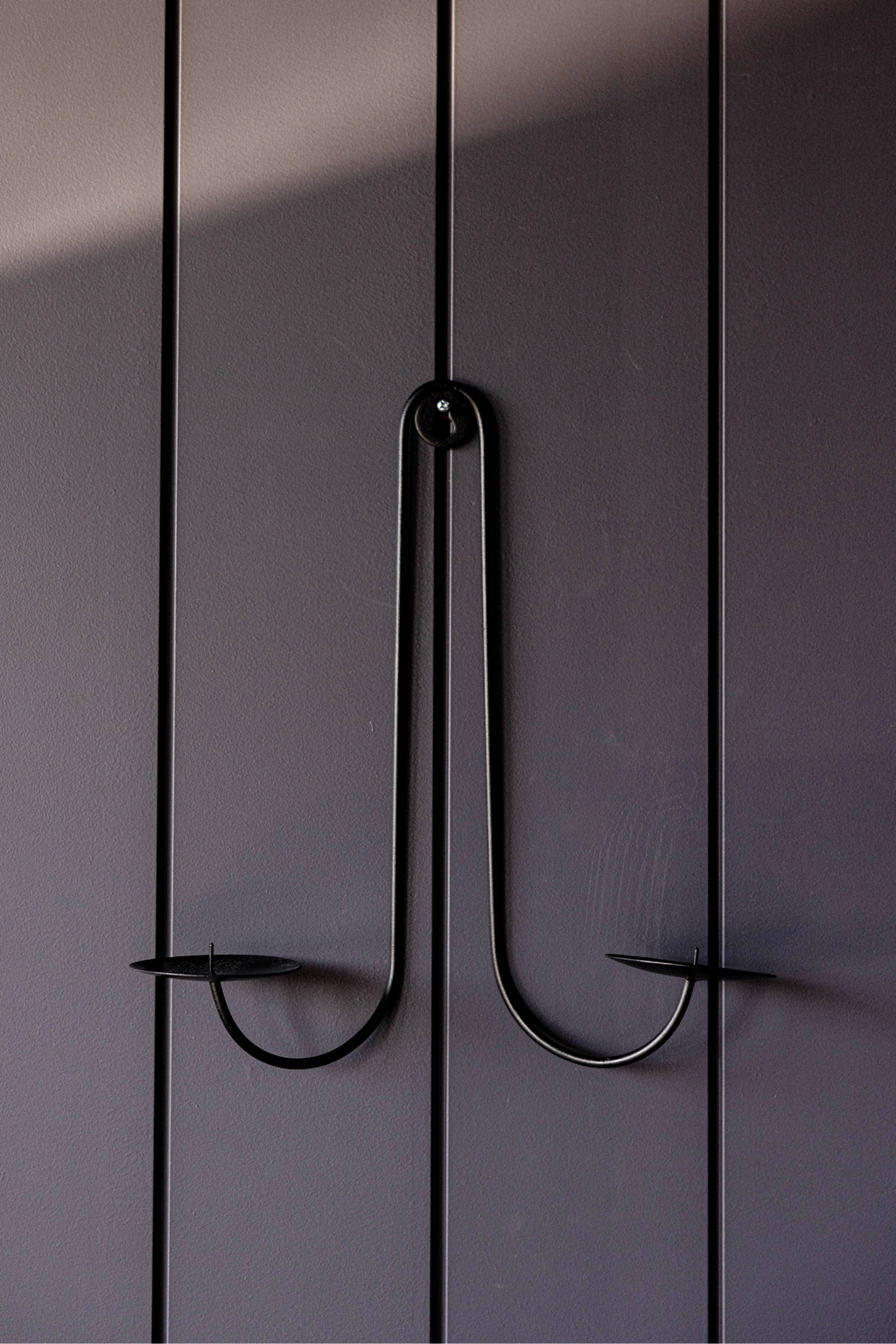 Luxe B Co- Black Iron Dual Wall Sconce