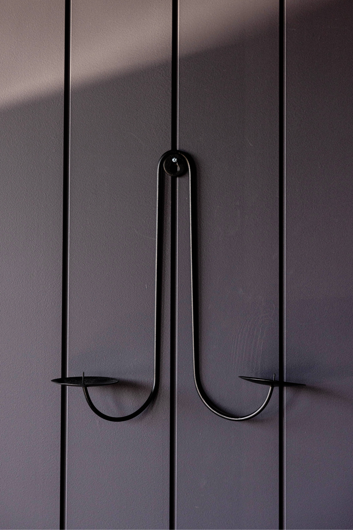 Luxe B Co- Black Iron Dual Wall Sconce