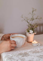 The Large Fluted Ceramic Mug