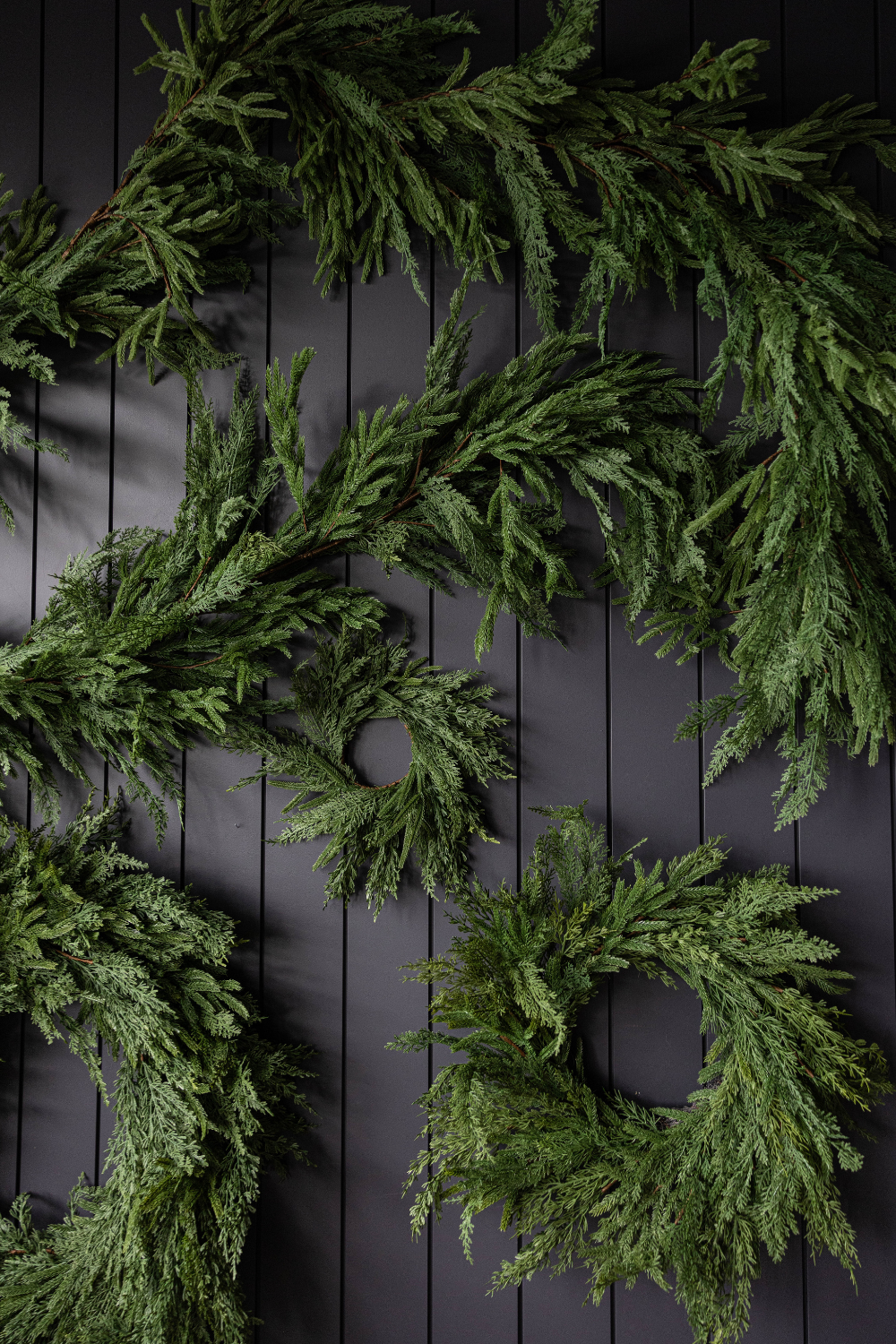 Norfolk & Cypress Mixed Real Touch Wreath - 34"