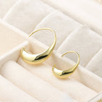 Bold Threader Drop Earrings - 925 Silver Hook Wire Earrings