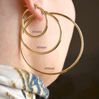 Blueyejewelry - 1.8mm Thin Hoop Earrings - Tarnish-free Stainless Steel